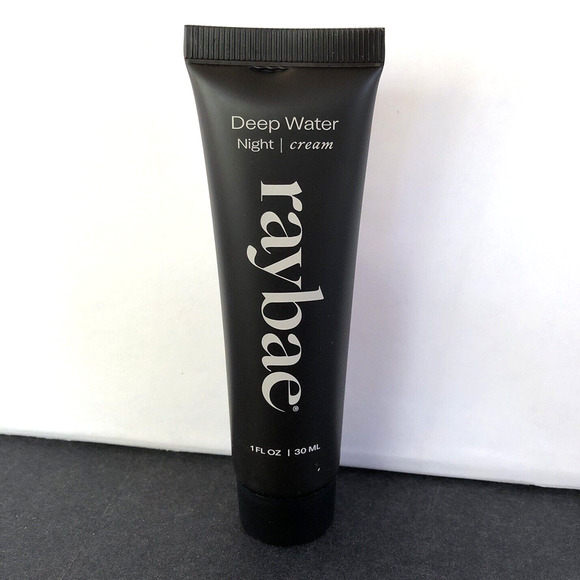 raybae Deep Water Night Cream 1 oz. Hyaluronic Acid - Glycerin - Seaweed - Picture 1 of 7